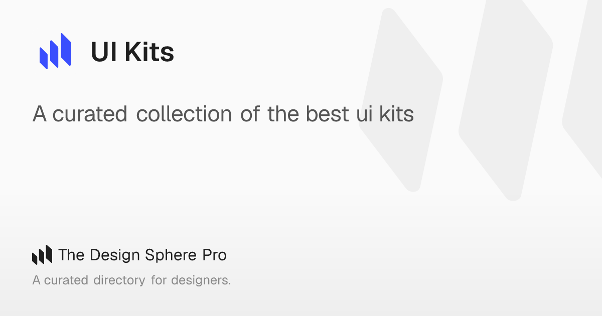 UI Kits – The Design Sphere Pro