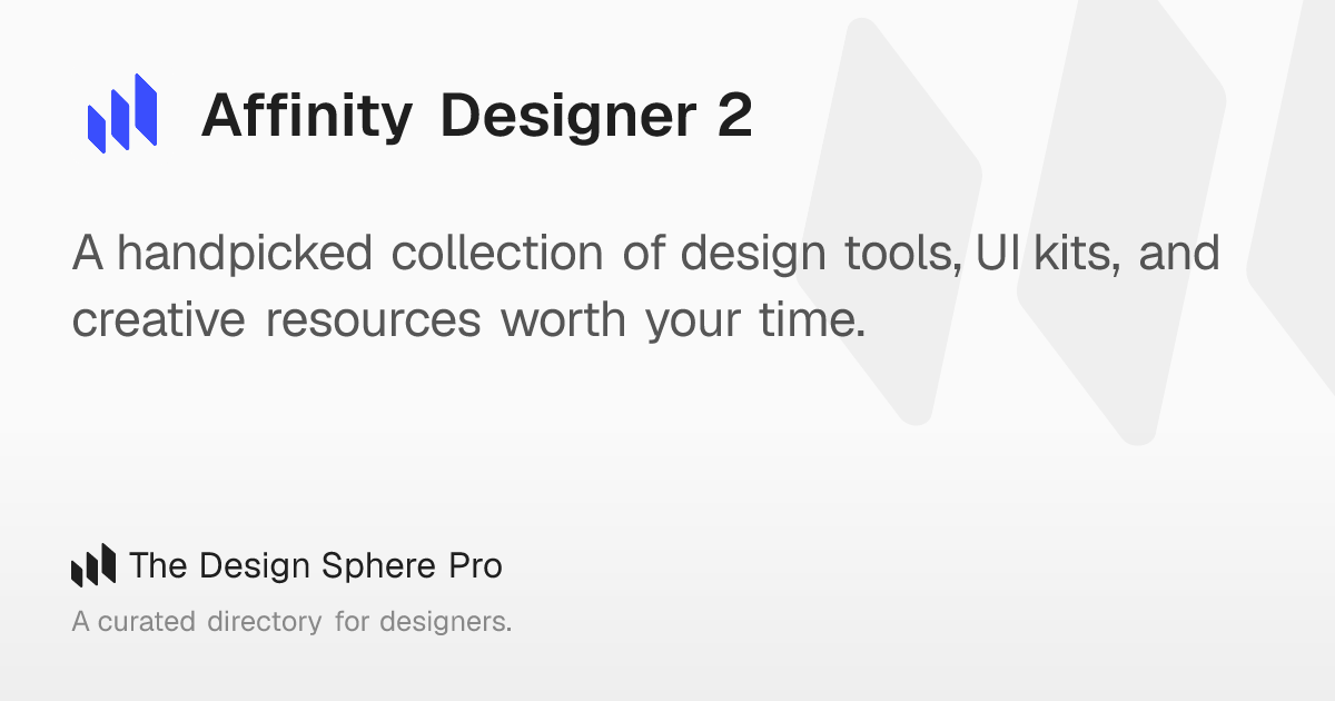 Affinity Designer 2: Illustration & graphic design software at its best ...