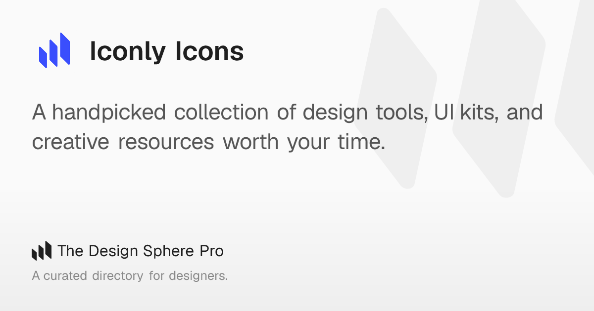 Iconly Icons: Last icon solution you need! – The Design Sphere Pro
