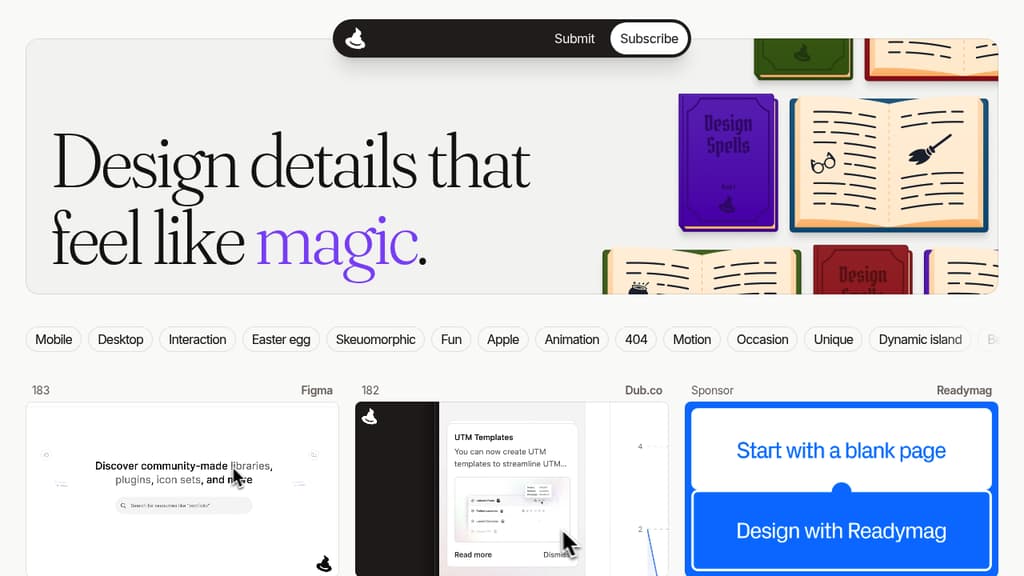 A screenshot of Design Spells
