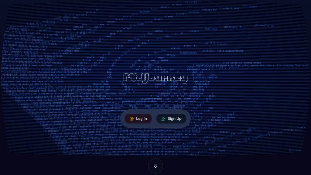 A screenshot of Midjourney