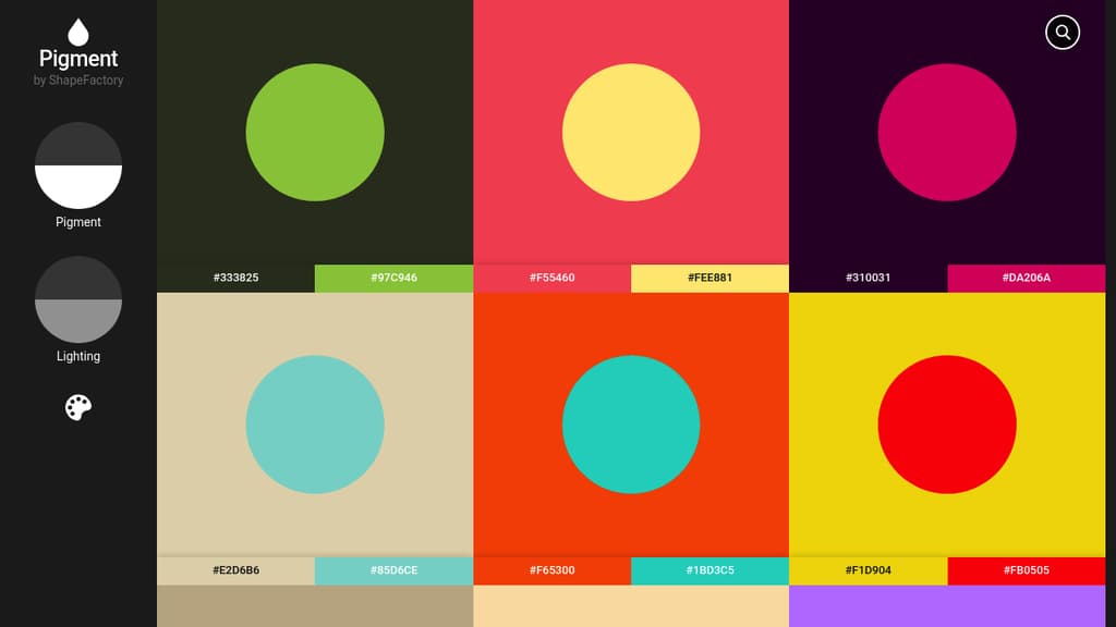 A screenshot of Pigment