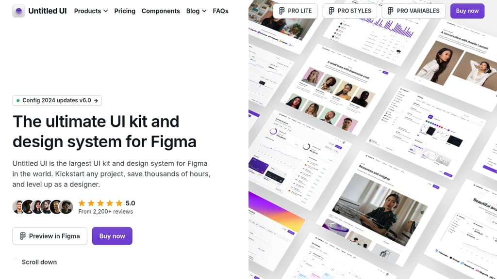 A screenshot of Untitled UI